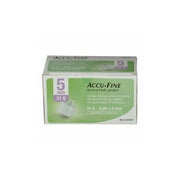 Ago per penna da insulina accu-fine pen needle accu-chek gauge 31 x 5mm 100 pezzi