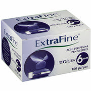 Ago per penna da insulina extrafine gauge 31 6 mm 100 pezzi