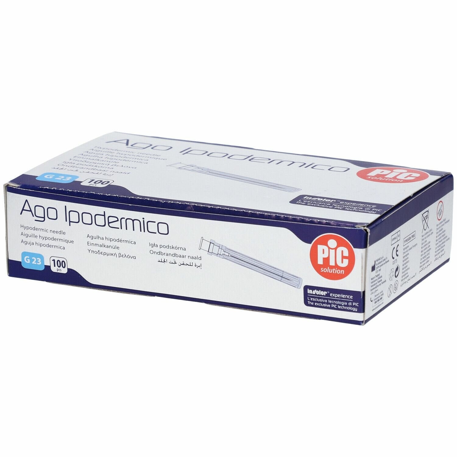 Pic Ago Sterile 21G Blister Singolo Blu Confezione 1 pezzo