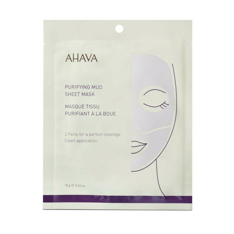 Ahava Purifying Mud Sheet Mask 18 gr