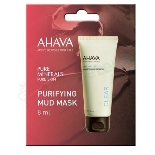 Ahava Time to Clear Maschera Fango Purificante Viso 8 ml