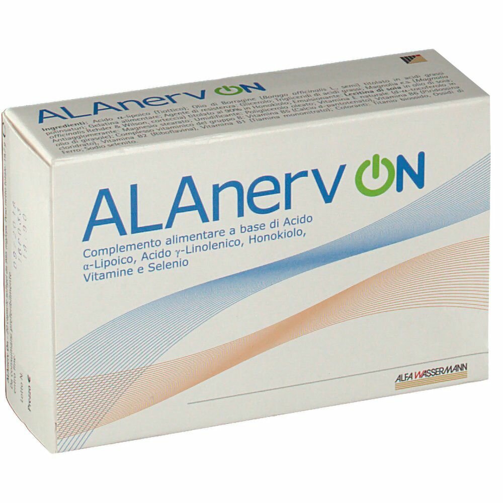 Alanerv on 20 capsule per sistema nervoso