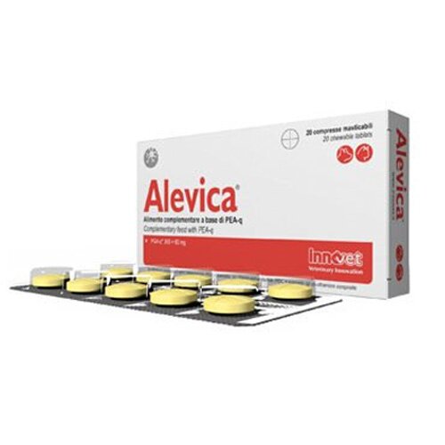 Alevica Integratore Nocicettivo Cani Gatti 20 Compresse
