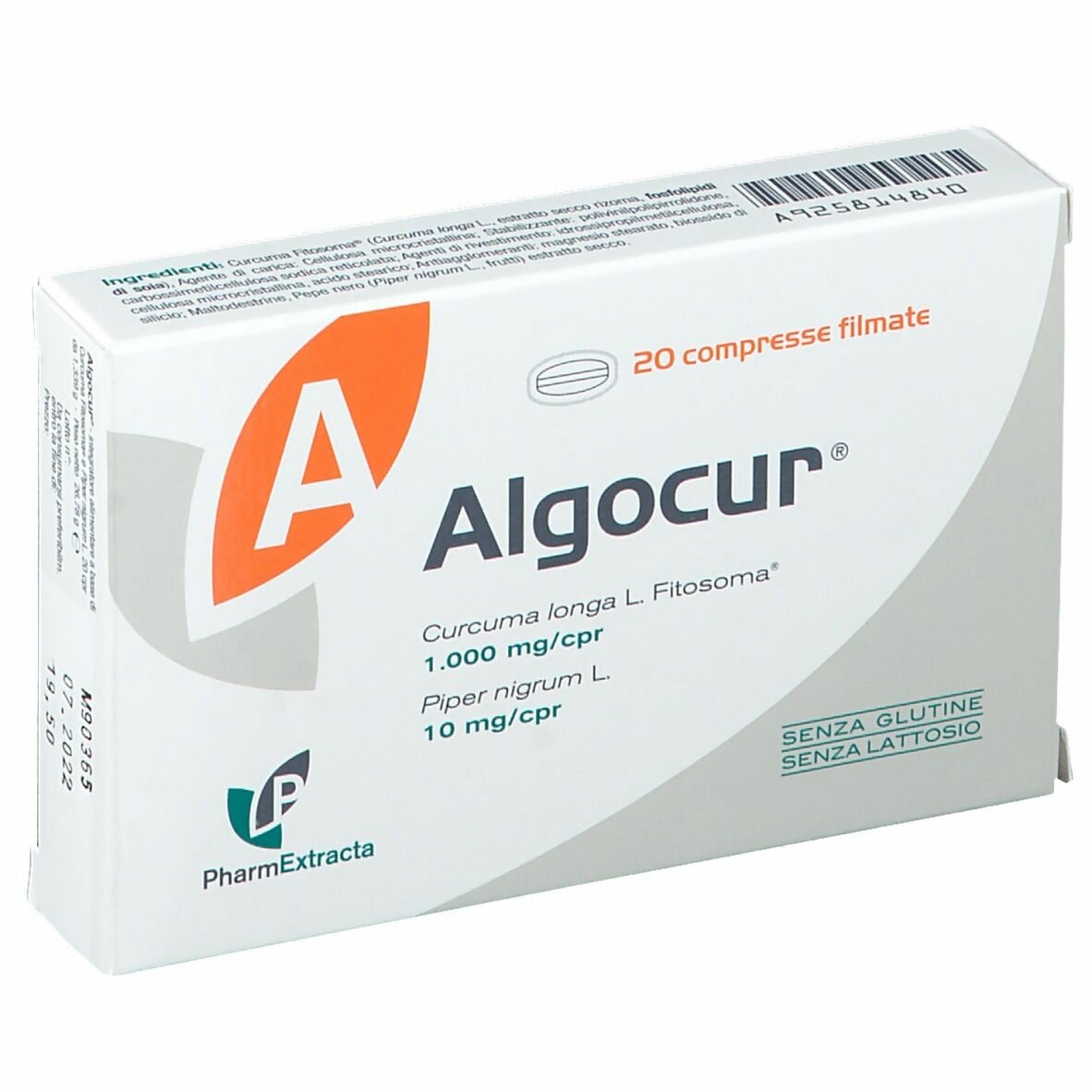 Algocur 20 compresse integratore articolazioni