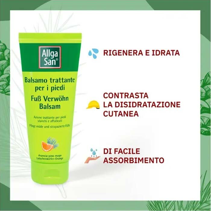 Allga balsamo piedi pi/ar100 ml