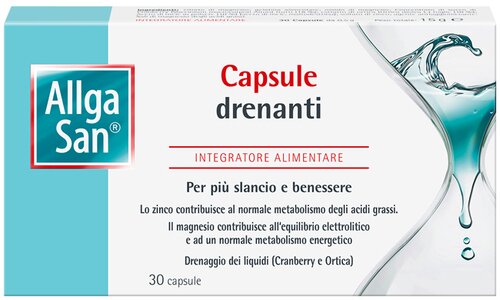 Allga san capsule drenanti 30 capsule