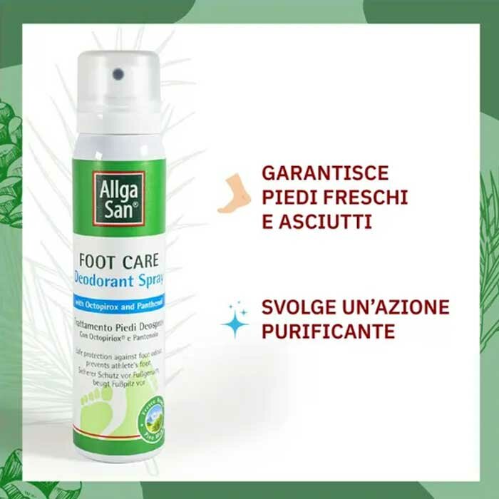 Allga trattamento  piedi deo spray