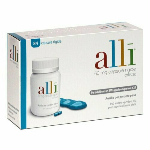 Alli Orlistat Per Dimagrire 84 Capsule