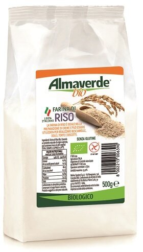 Almaverde bio farina riso senza glutine 500 g