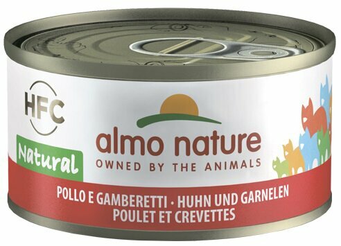 Almo nature cat pollo gamb 70g
