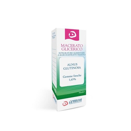 Alnus glutinosa gemme macerato glicerico 30 ml