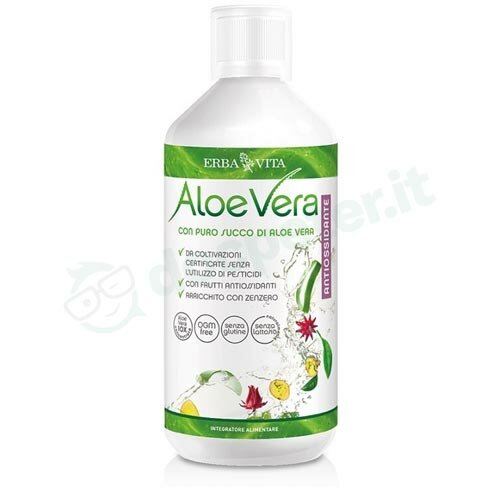 Aloe vera puro succo antiossidante 500 ml