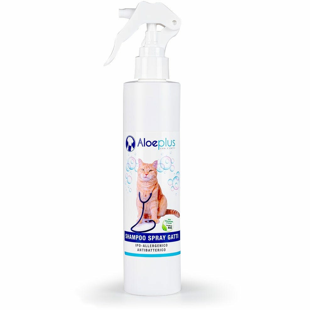 Aloeplus shampoo spray gatti 250 ml