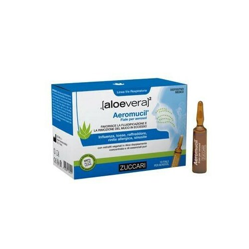 Aloevera2 aeromucil 10 fiale 5 ml