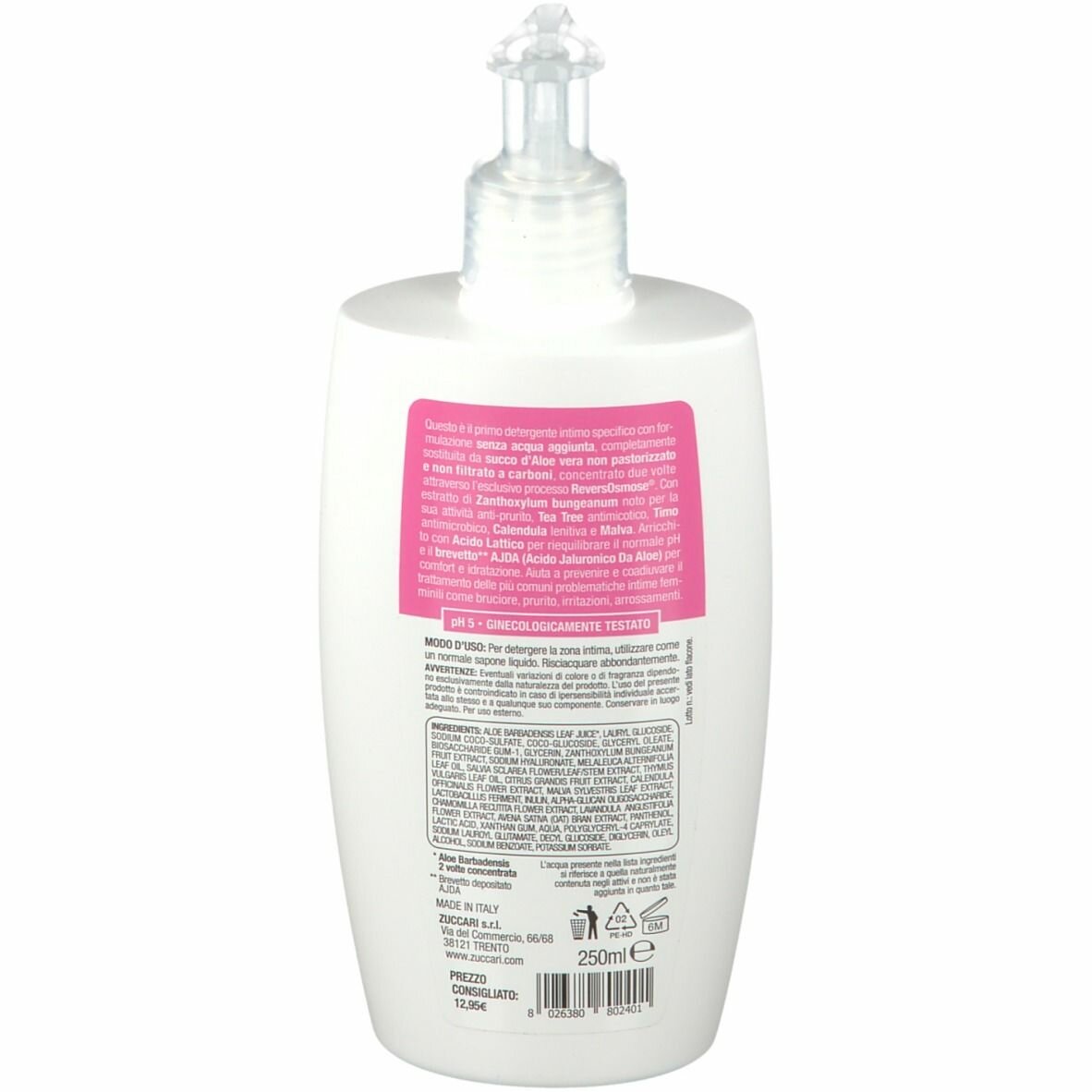 Aloevera2 aloegyn detergente int 250m
