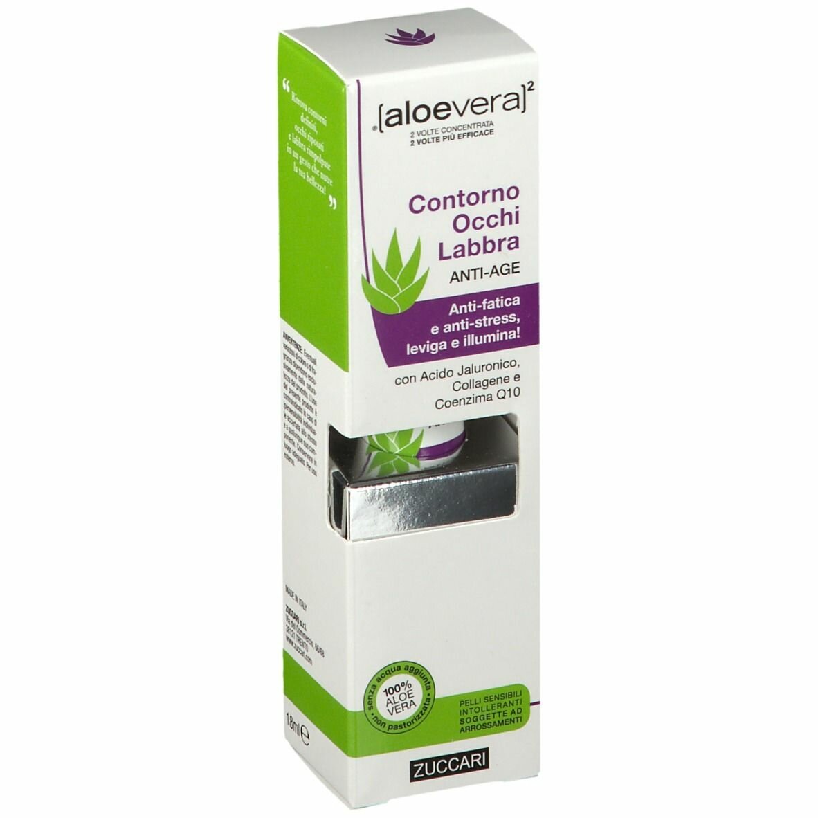 Aloevera2 contorno occhi labbra anti-age