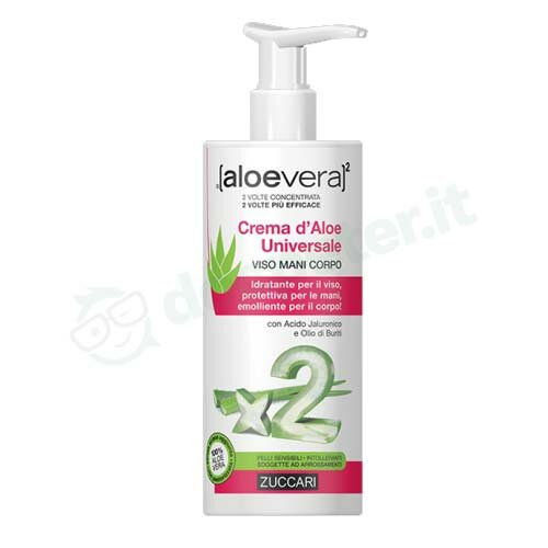 Aloevera2 crema d'aloe universale viso mani e corpo 300 ml