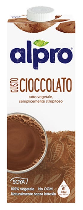 Alpro bevanda soya gusto cioccolato 1 litro