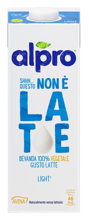 Alpro shhh... questo non Ã latte light bevanda all' avena 1 litro