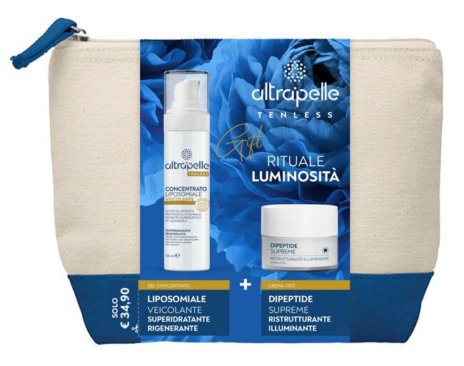 Altrapelle tenless rituale luminositÃ  concentrato gel 50ml + crema viso 50ml