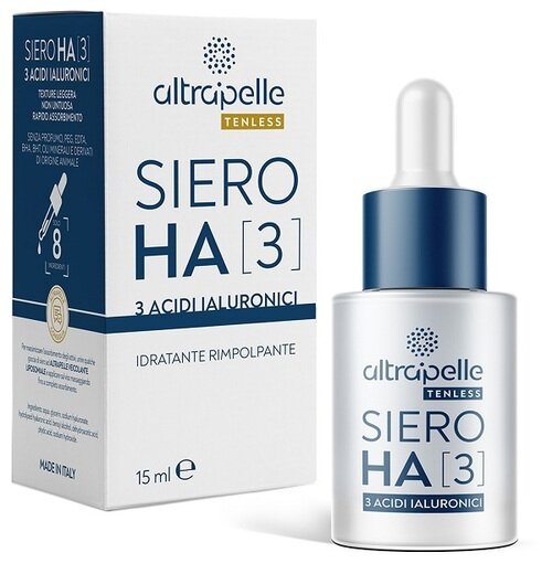 Altrapelle tenless siero ha3 3 acidi ialuronici 15 ml
