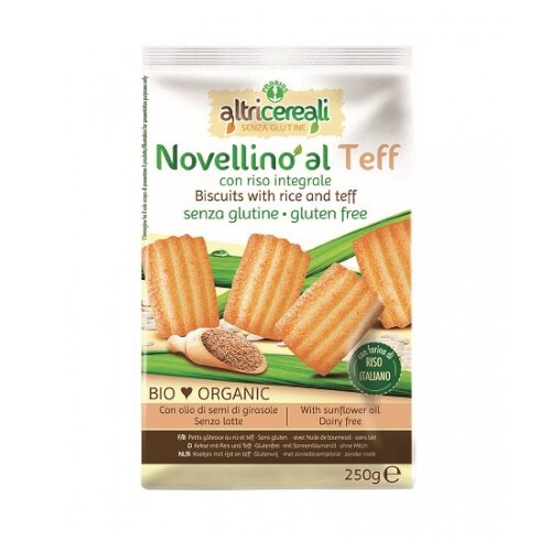 Altri cereali novellino teff e riso integrale 250 g