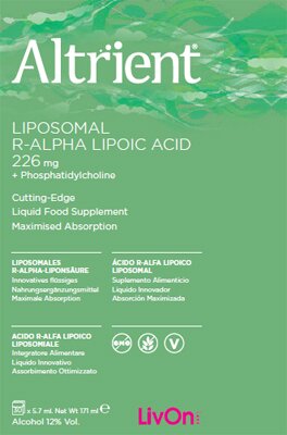 Altrient liposomal r-alpha lipoic acid 30 bustine