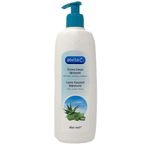 Alvita crema corpo idratante aloe 400 ml