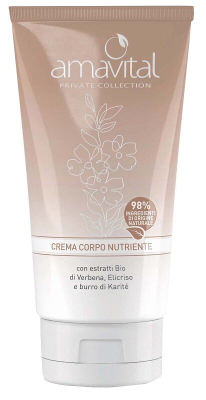 Amavital private collection crema corpo nutriente verbena&elicriso 150 ml