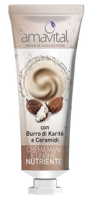 Amavital private collection crema mani unghie nutriente 50 ml