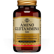 Amino Glutammina 500 Solgar Integratore Memoria 50 Capsule Vegetali