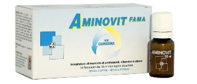 Aminovit fama carnosina 10 flaconcini 10 ml