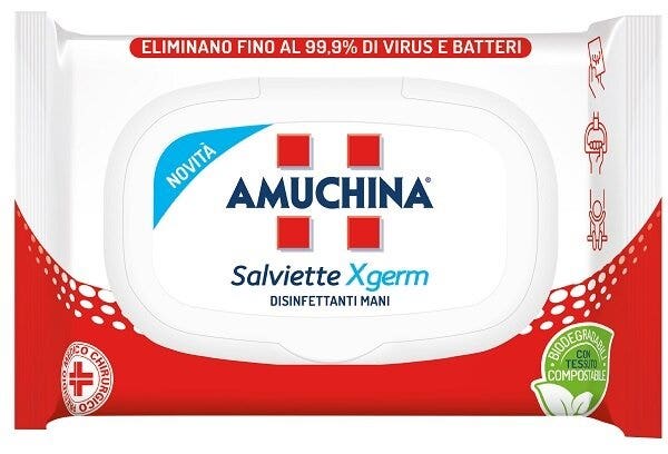 Amuchina xgerm salviette mani 20 pezzi