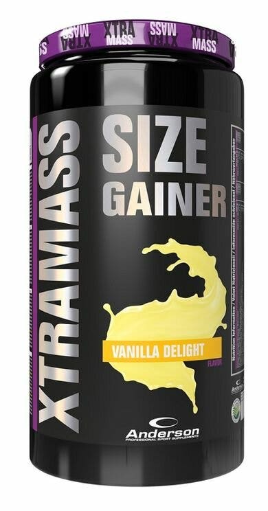 Anderson xtramass size gainer gusto vaniglia 1,1kg