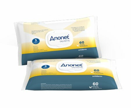 Anonet Salviettine Intime 60 Pezzi