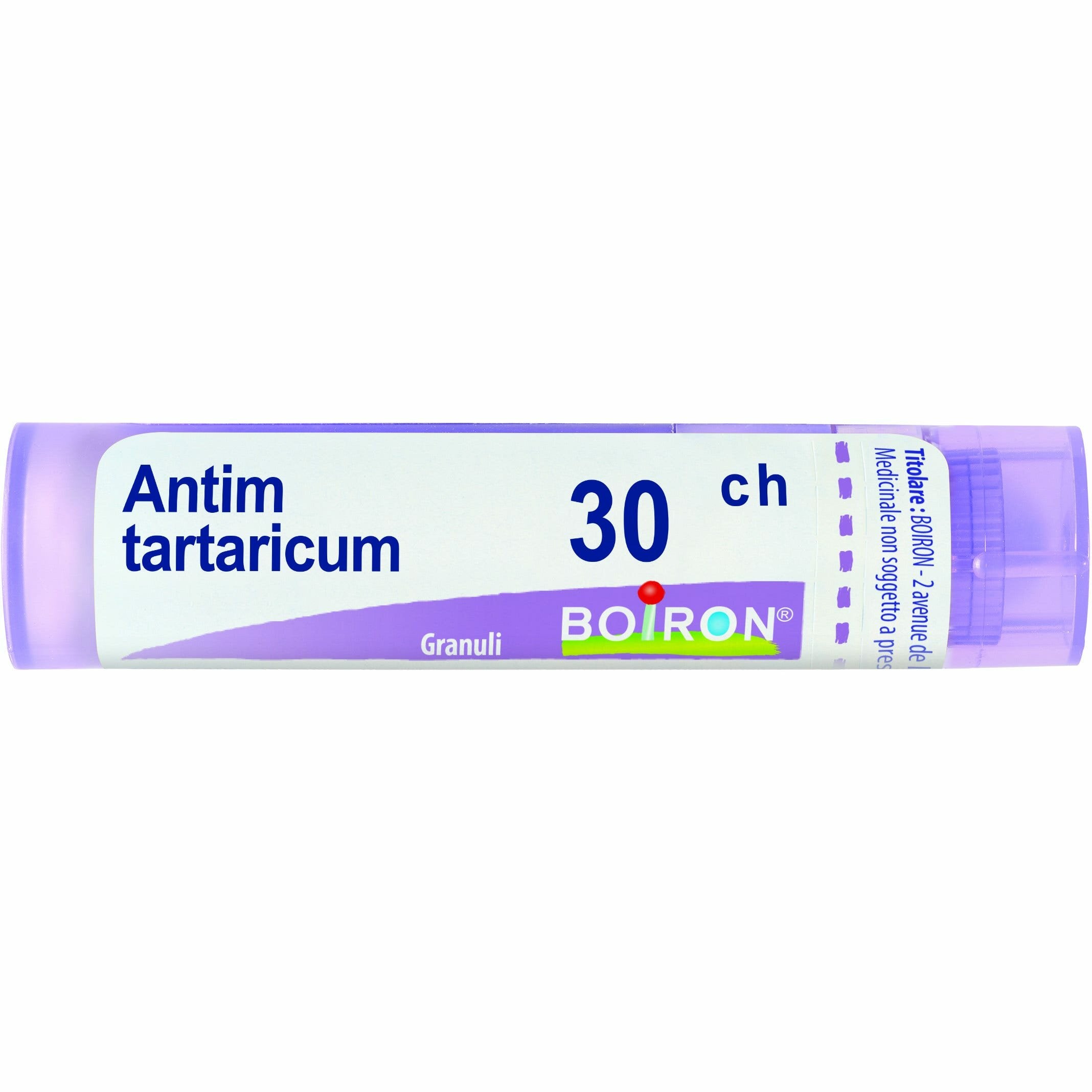 Antimonium tartaricum 80 granuli 30 ch contenitore multidose