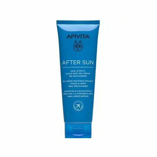 Apivita Bee Sun Safe After Sun Crema-Gel Dopo Sole Viso Corpo 100 ml