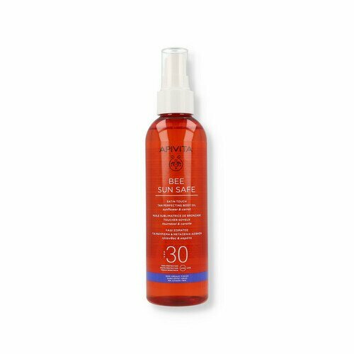 Apivita Bee Sun Safe Olio Corpo Abbronzante SPF30 Spf30 200 ml