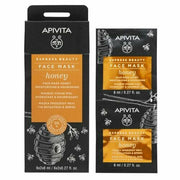 Apivita Express Beauty Honey Maschera Viso Idratante e Nutriente 2x8 ml