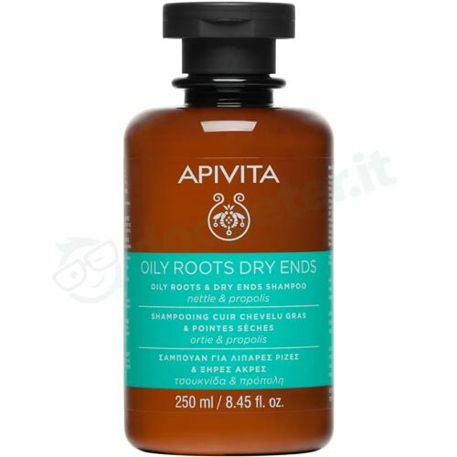 Apivita Oil Roots Shampoo Cute Grassa e Punte Secche 250 ml