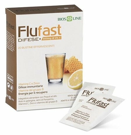 Apix flufast difese+ 20 bustine effervescenti