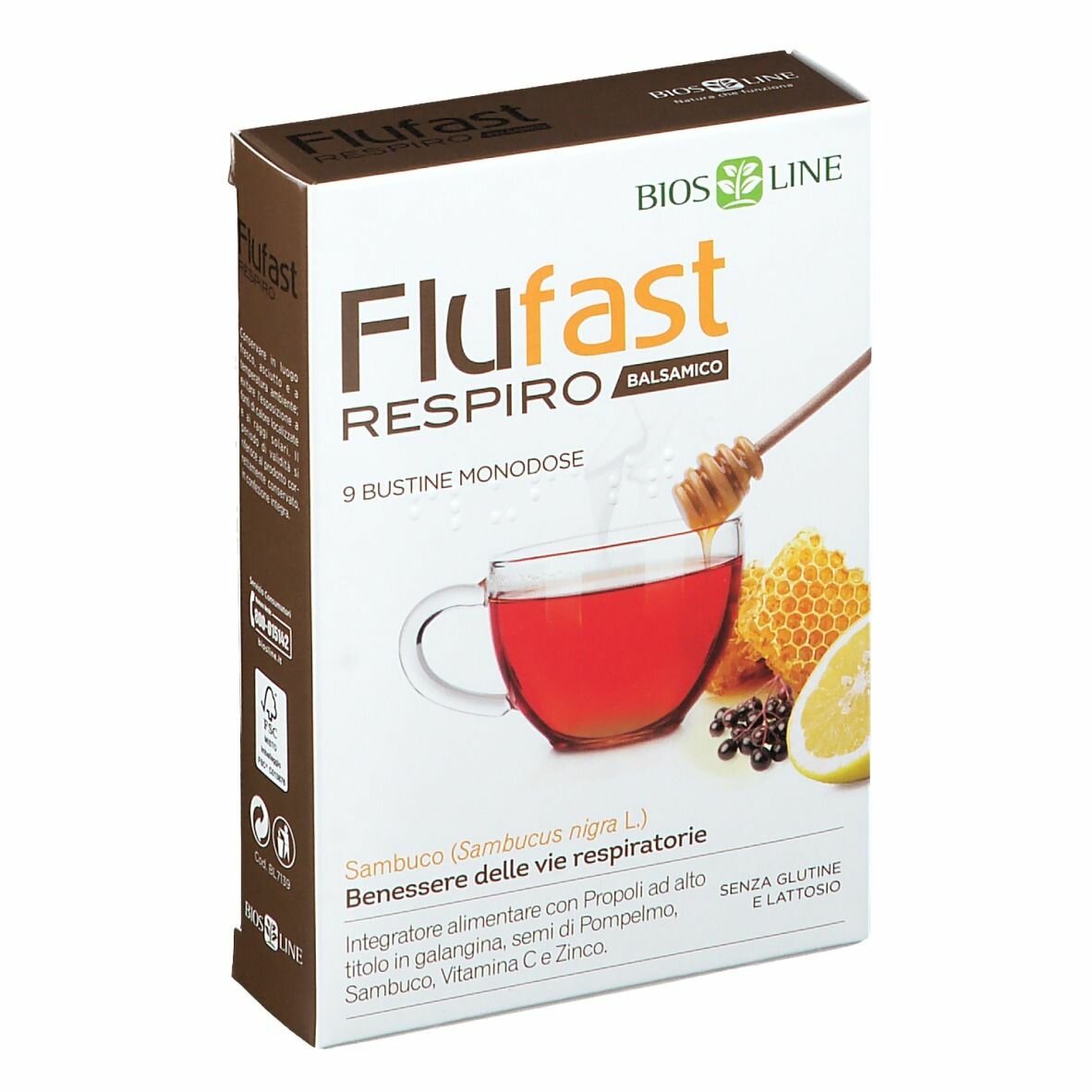 Apix propoli flufast respiro balsamico 9 buste