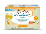 Apropos gola defens c limone/zenzero 20 pastiglie