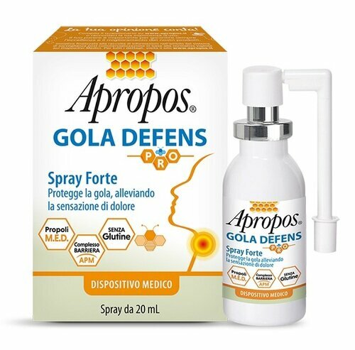 Apropos gola defens pro spray no alcol 20 ml