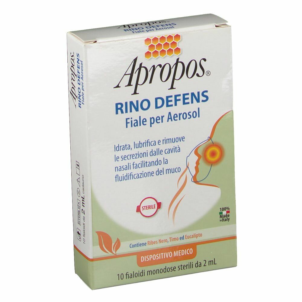 Apropos rino defens 10 fiale per aerosol 2 ml