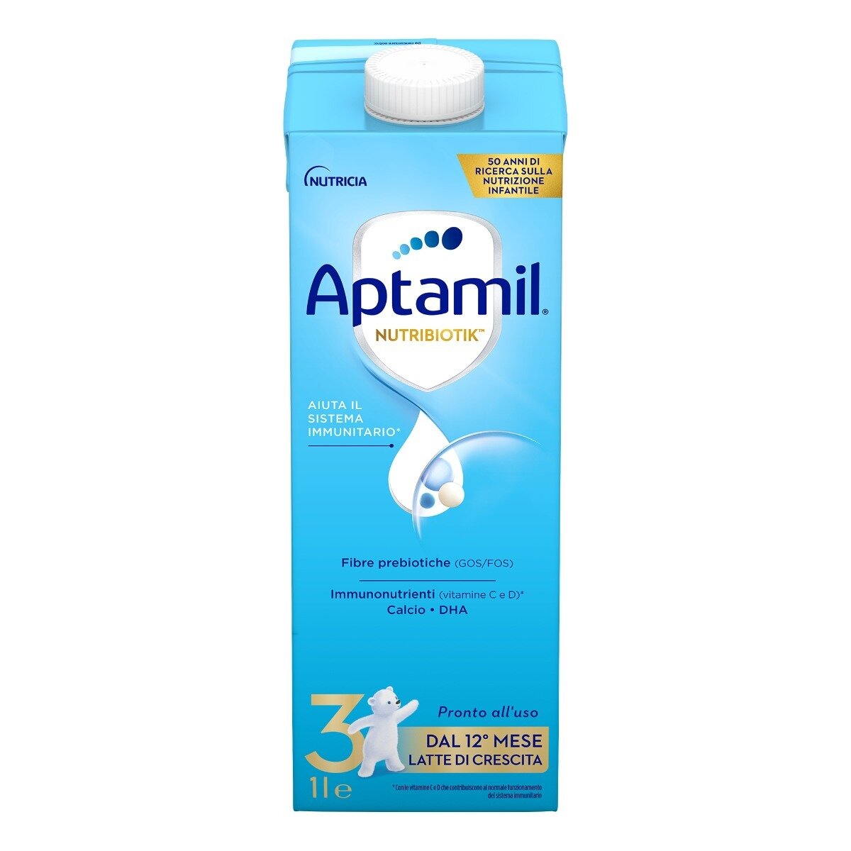 Aptamil 3 Latte di Crescita Liquido 1 l