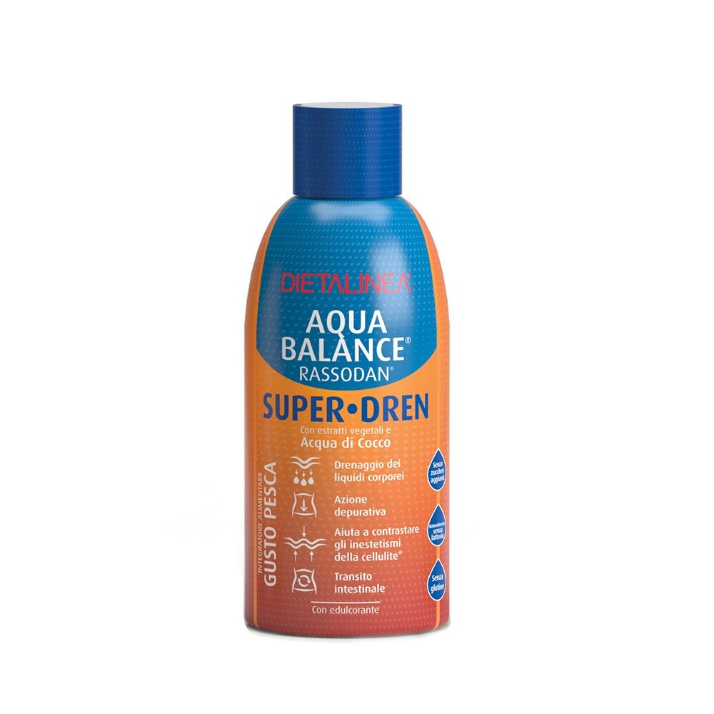 Aqua balance rassodante super dren pesca 500 ml