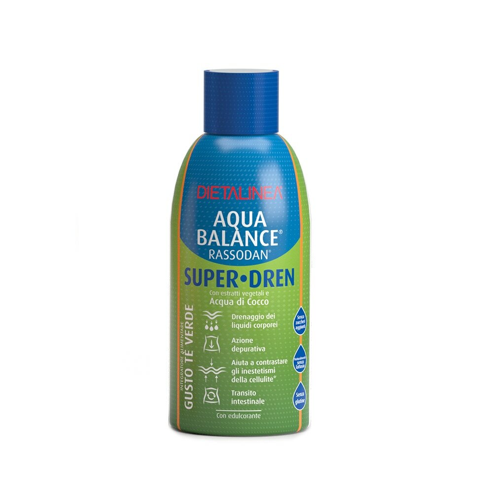 Aqua balance rassodante super dren te verde 500 ml