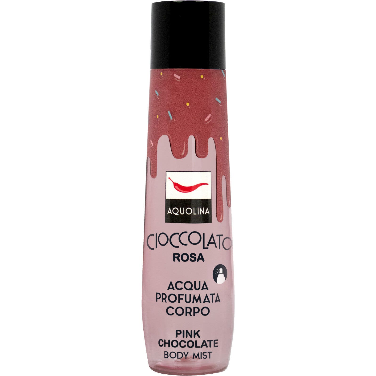 Aquolina acqua profumata corpo cioccolato rosa 150ml