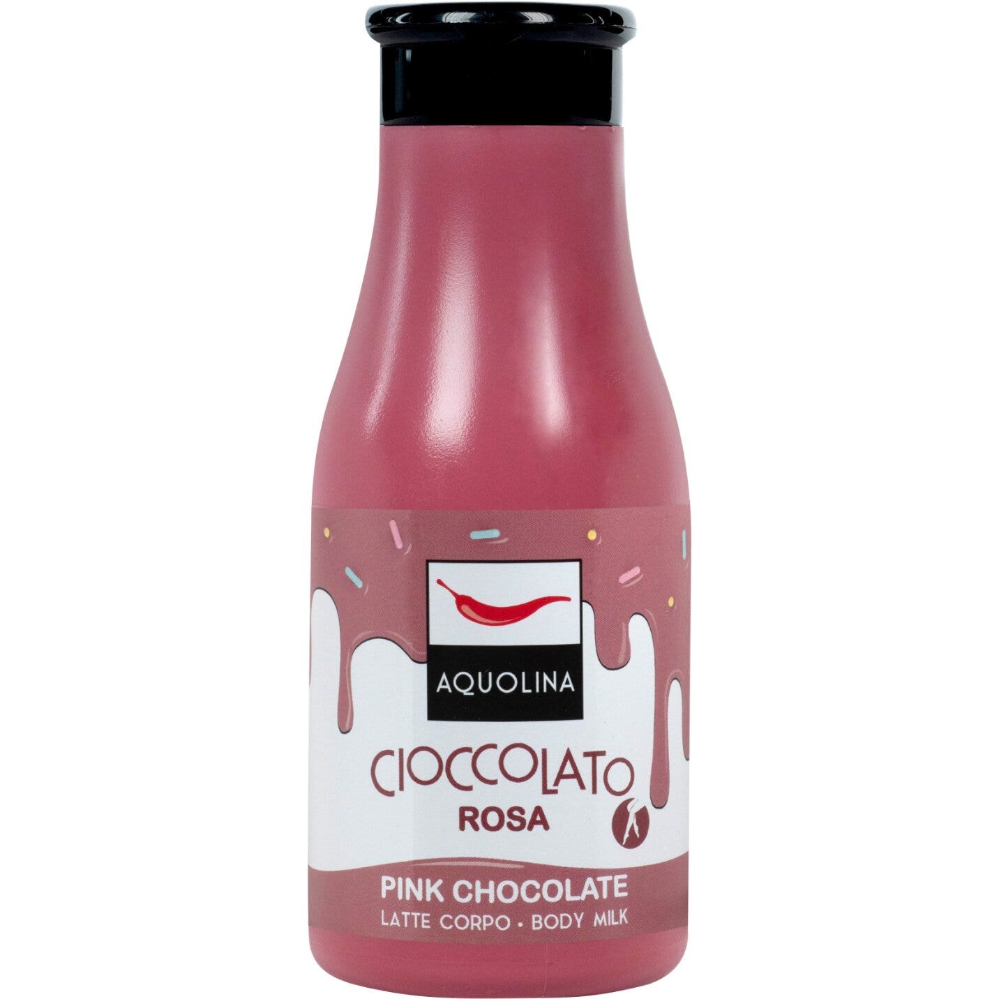 Aquolina latte corpo cioccolato rosa 250ml